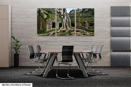 a dining room with a table and chairs