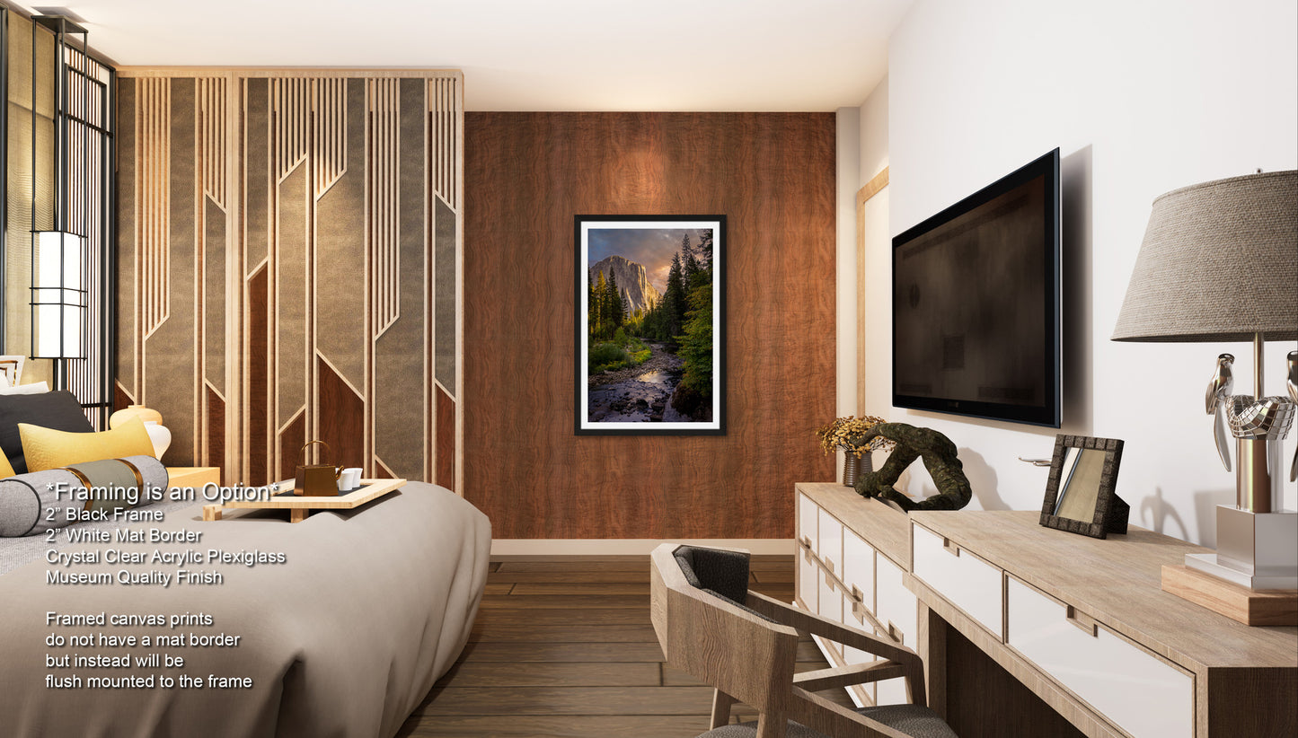 a bed room with a neatly made bed and a flat screen tv