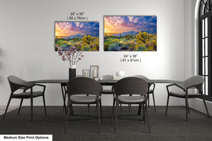 a dining room with a table and chairs