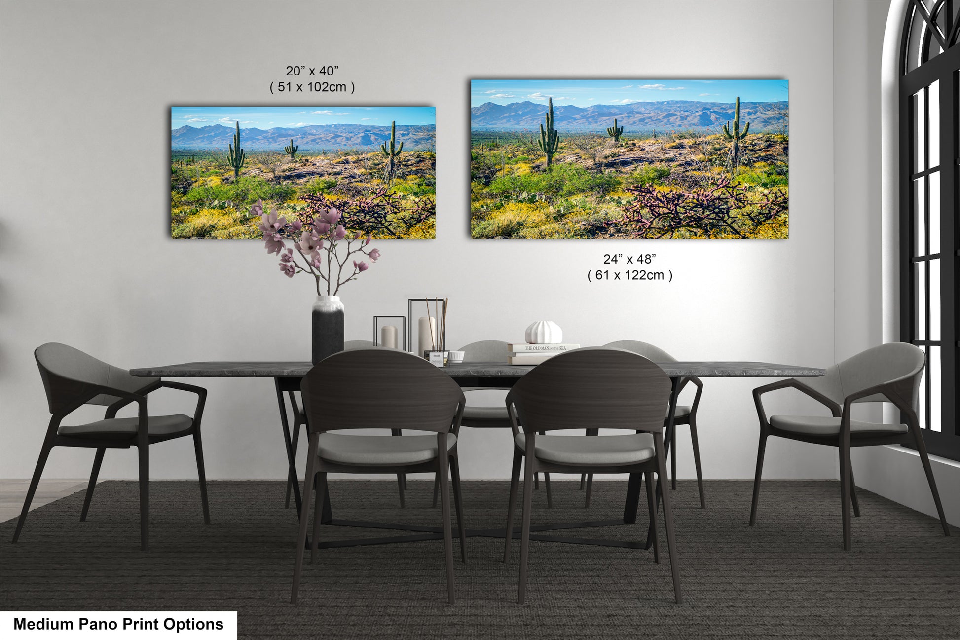 Medium Pano Print Options