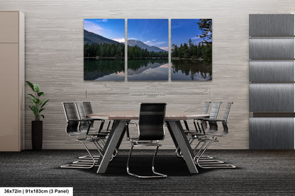 a dining room with a table and chairs