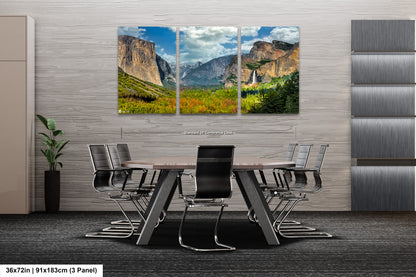 a dining room with a table and chairs