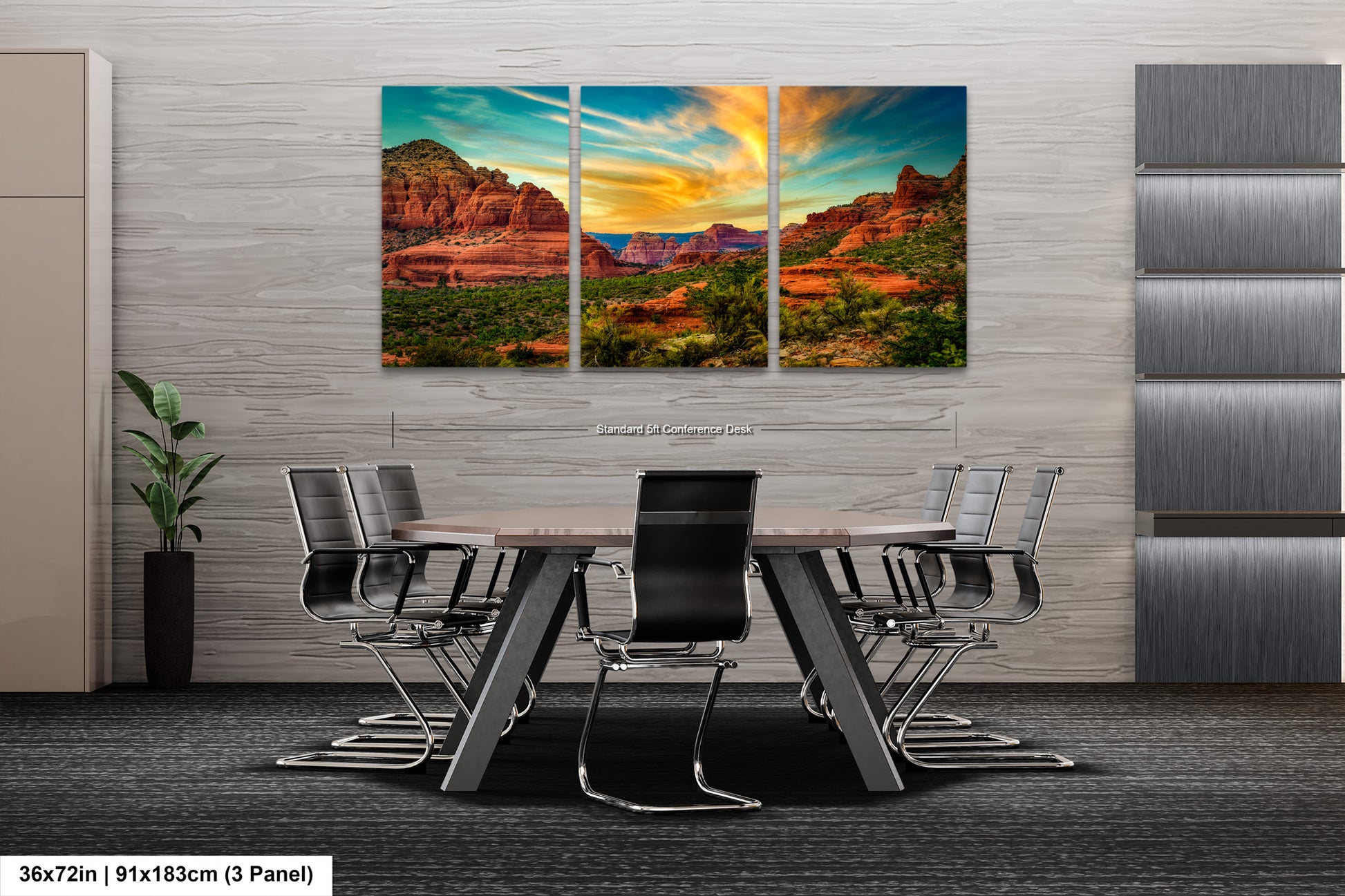 a dining room with a table and chairs