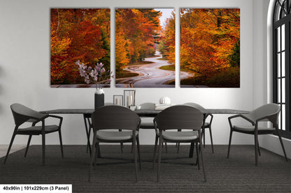 a dining room with a table and chairs