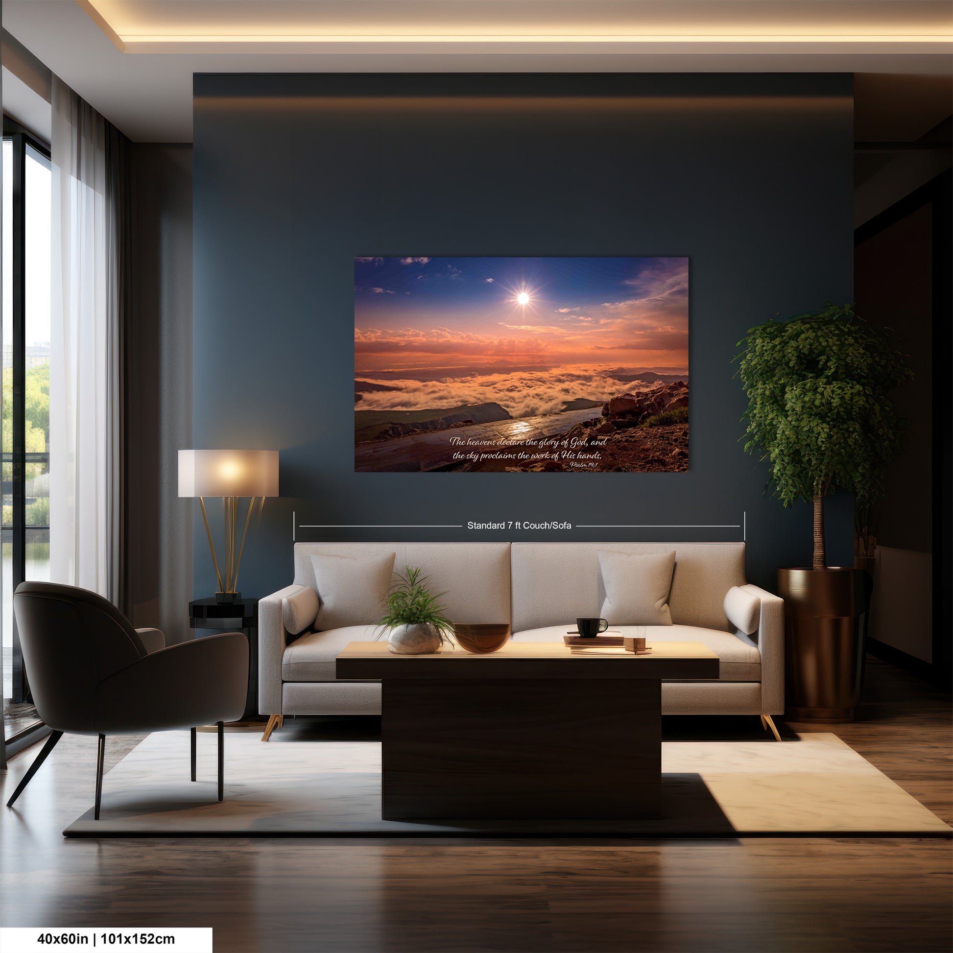 a living room filled with furniture and a flat screen tv