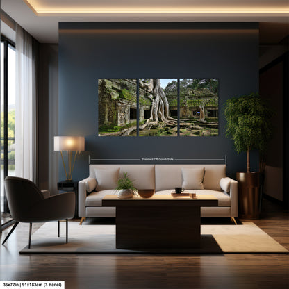 a living room with a couch and a table