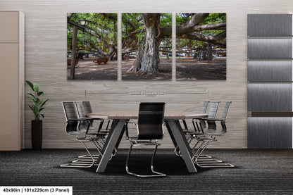 a dining room with a table and chairs
