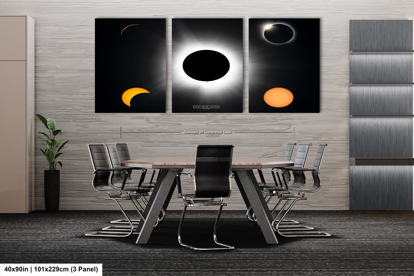 a dining room with a table and chairs