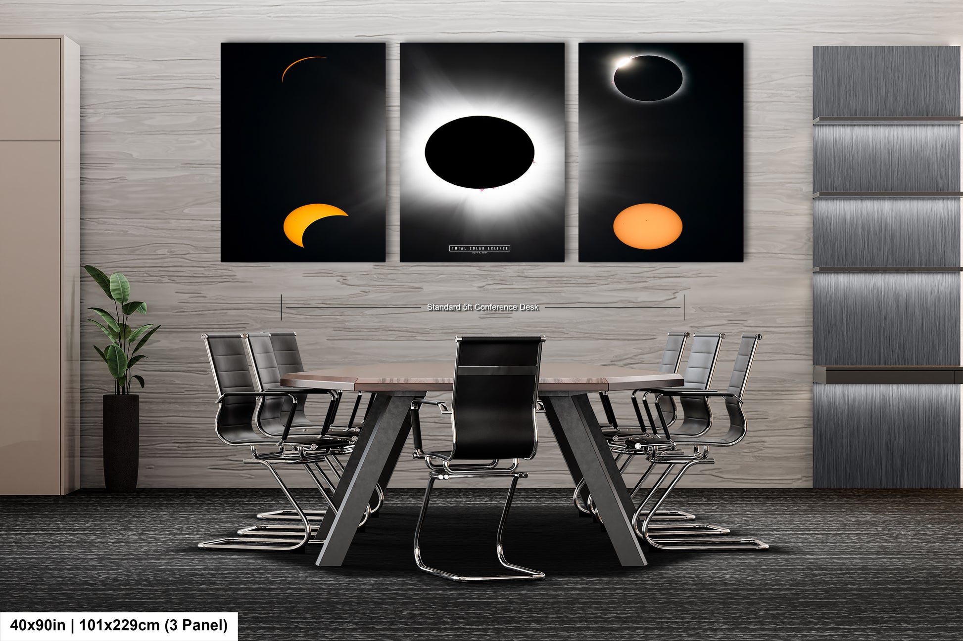a dining room with a table and chairs