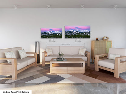 a living room with two couches and a coffee table