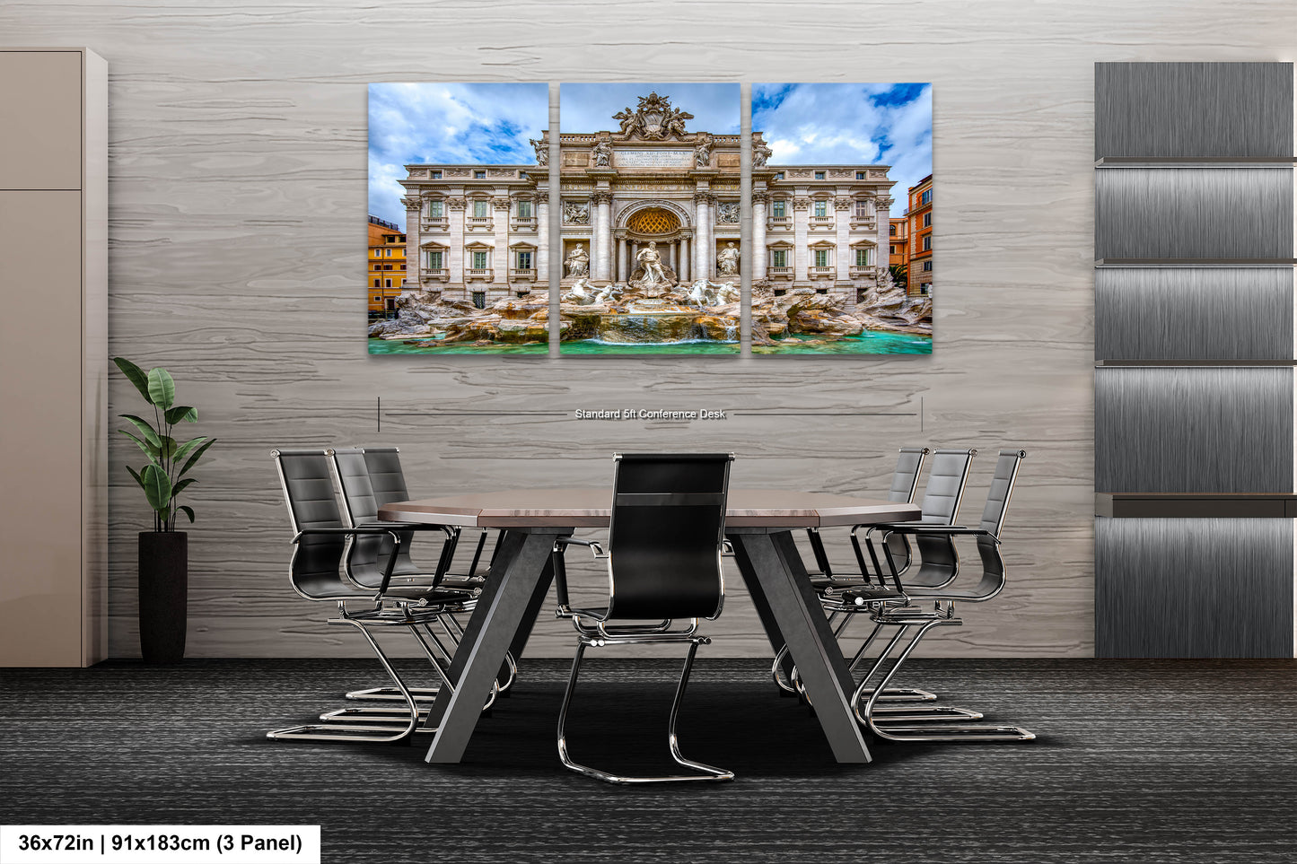 a dining room with a table and chairs