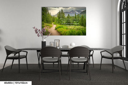 a dining room with a table and chairs