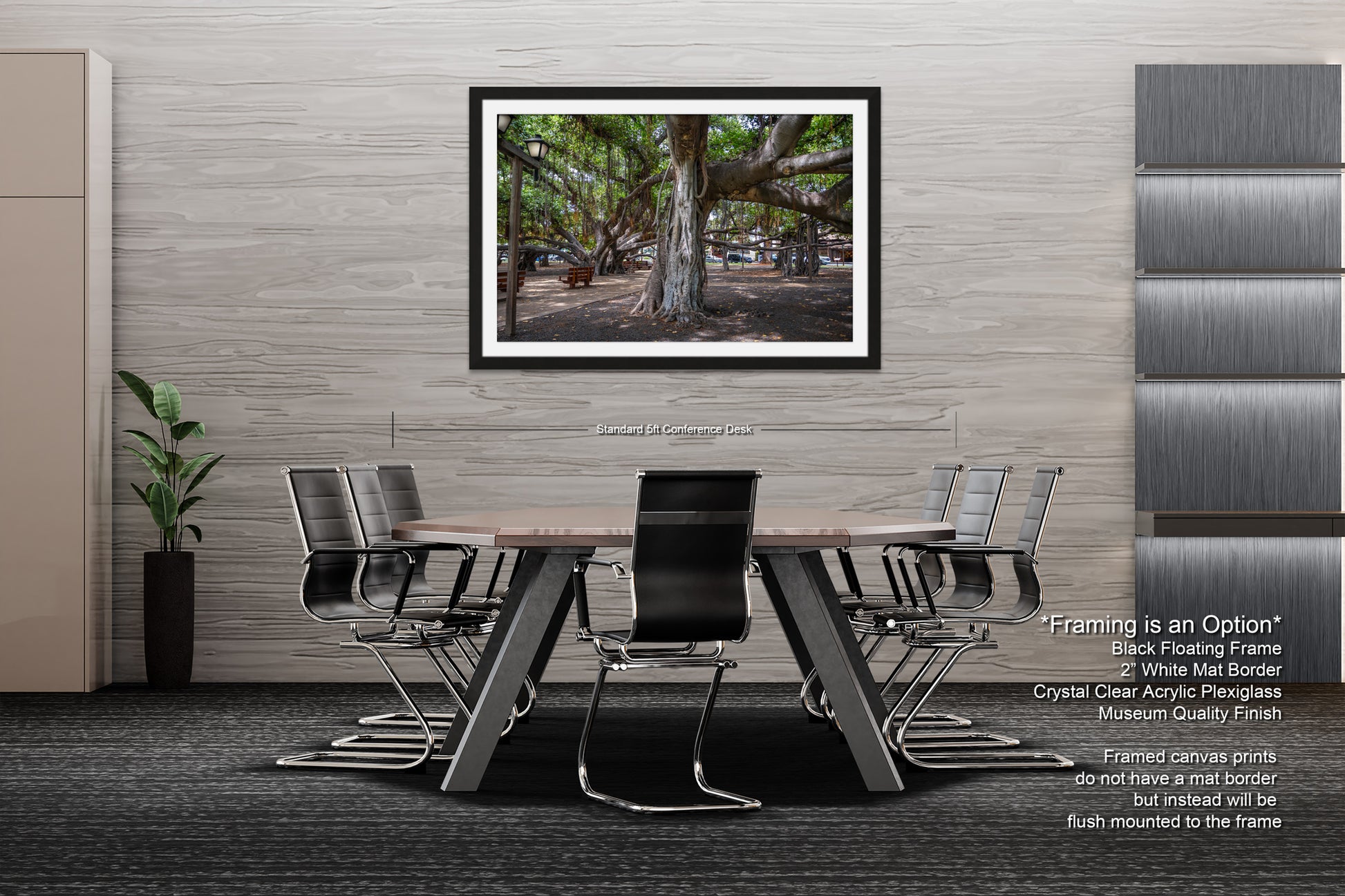 a dining room with a table and chairs