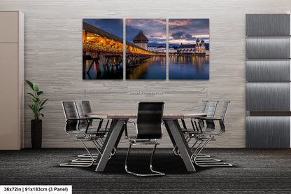 a dining room with a table and chairs