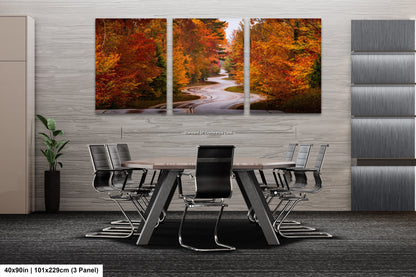 a dining room with a table and chairs