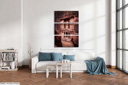 a living room filled with furniture and a large window