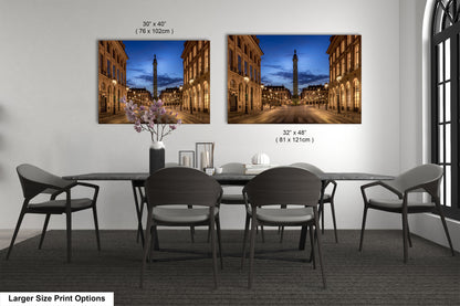 a dining room with a table and chairs