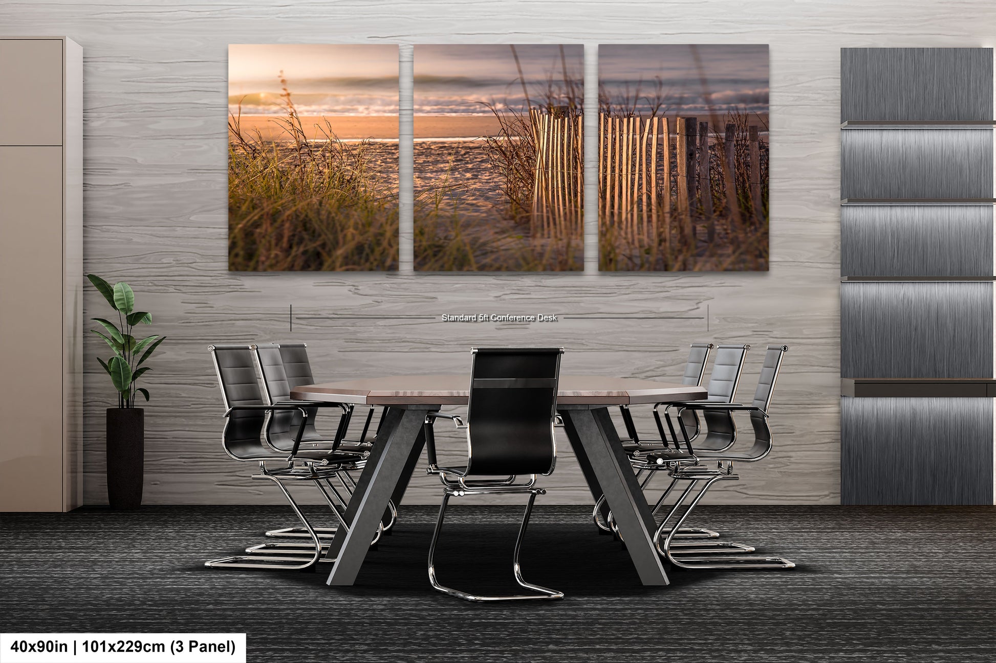 a dining room with a table and chairs