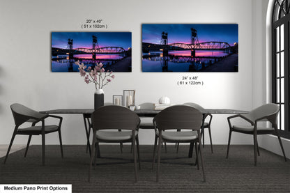 a dining room with a table and chairs