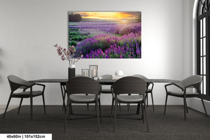 a dining room table with chairs and a vase of flowers