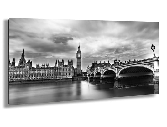 the big ben clock tower towering over the city of london