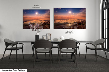a dining room with a table and chairs