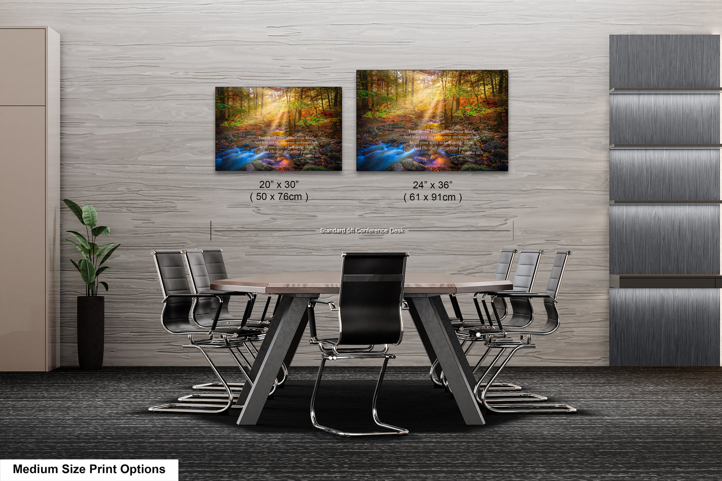 a dining room with a table and chairs