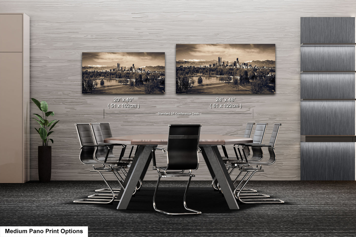 a dining room with a table and chairs