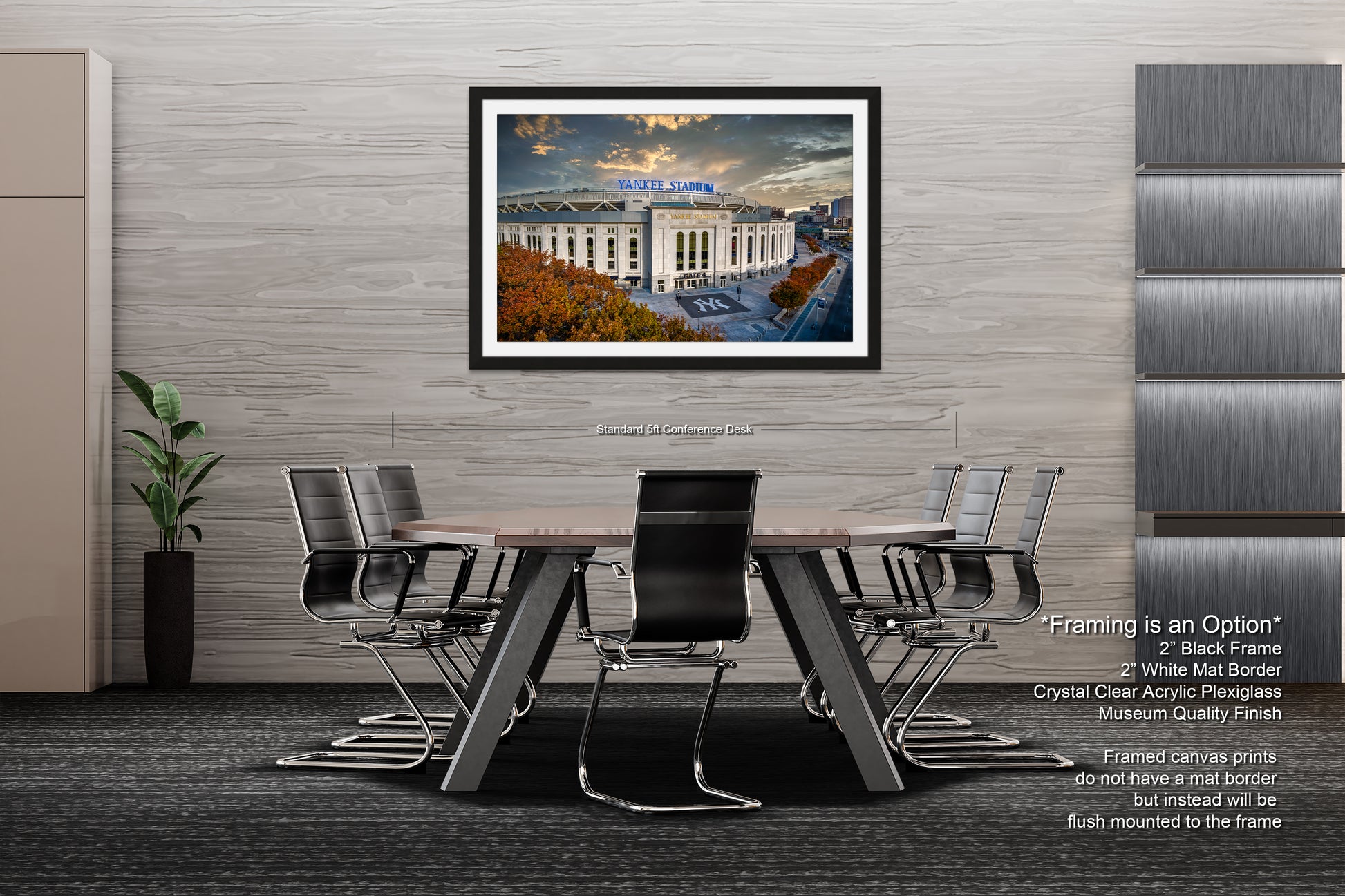 a picture of a dining room with a table and chairs