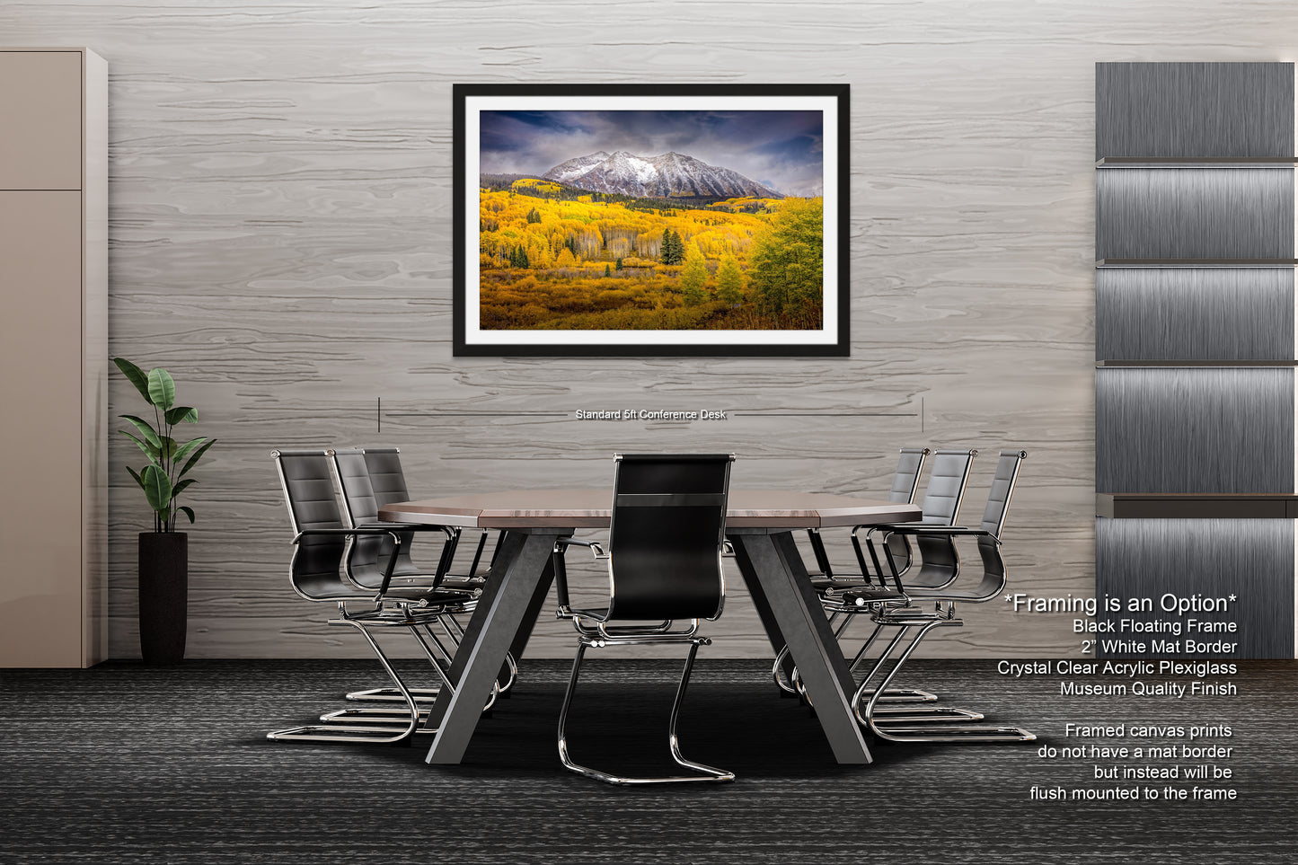 a dining room with a table and chairs