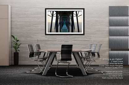 a picture of a dining room with a table and chairs