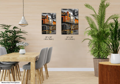 a dining room with a table and chairs