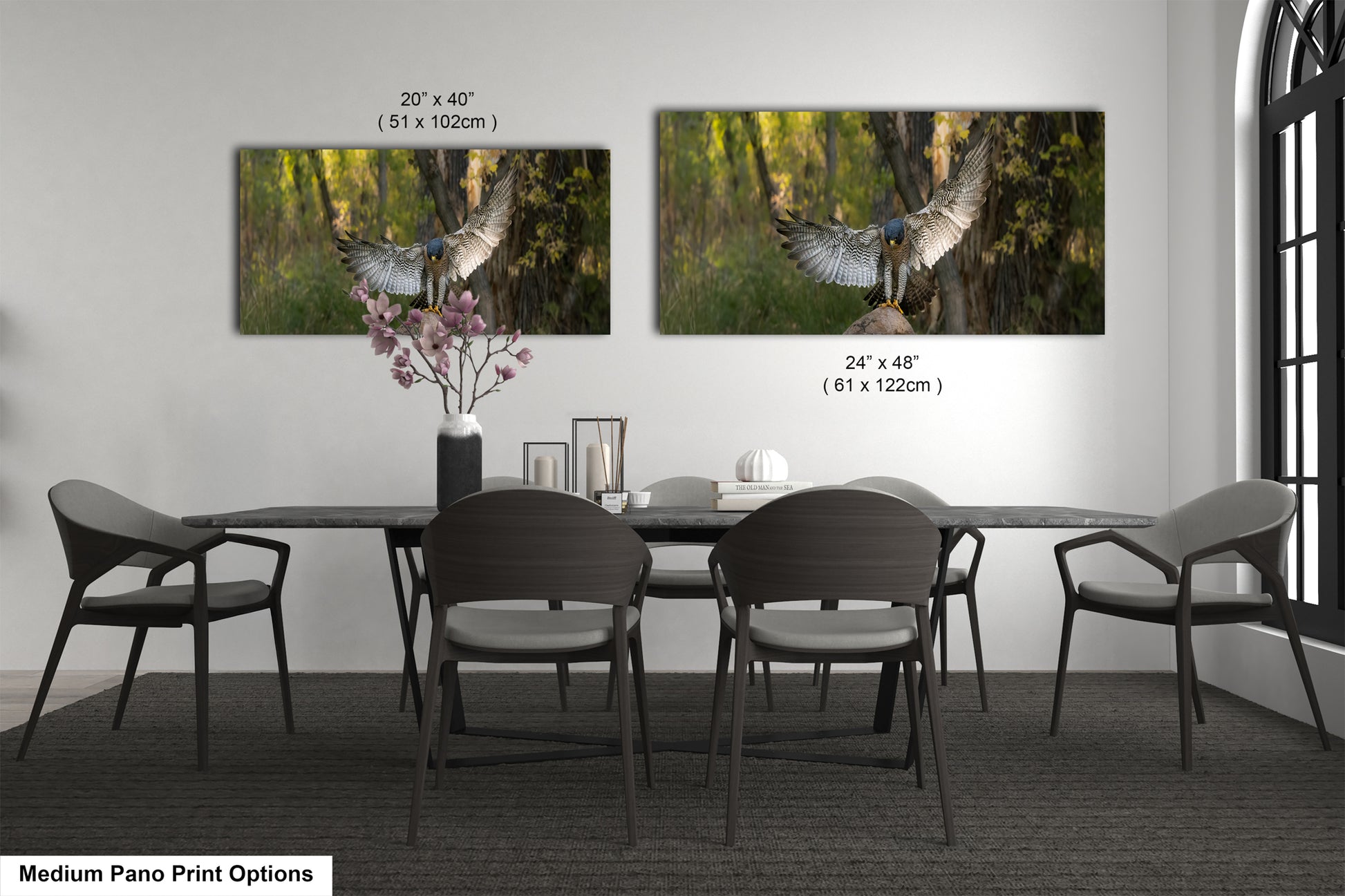 Medium Pano Print Options