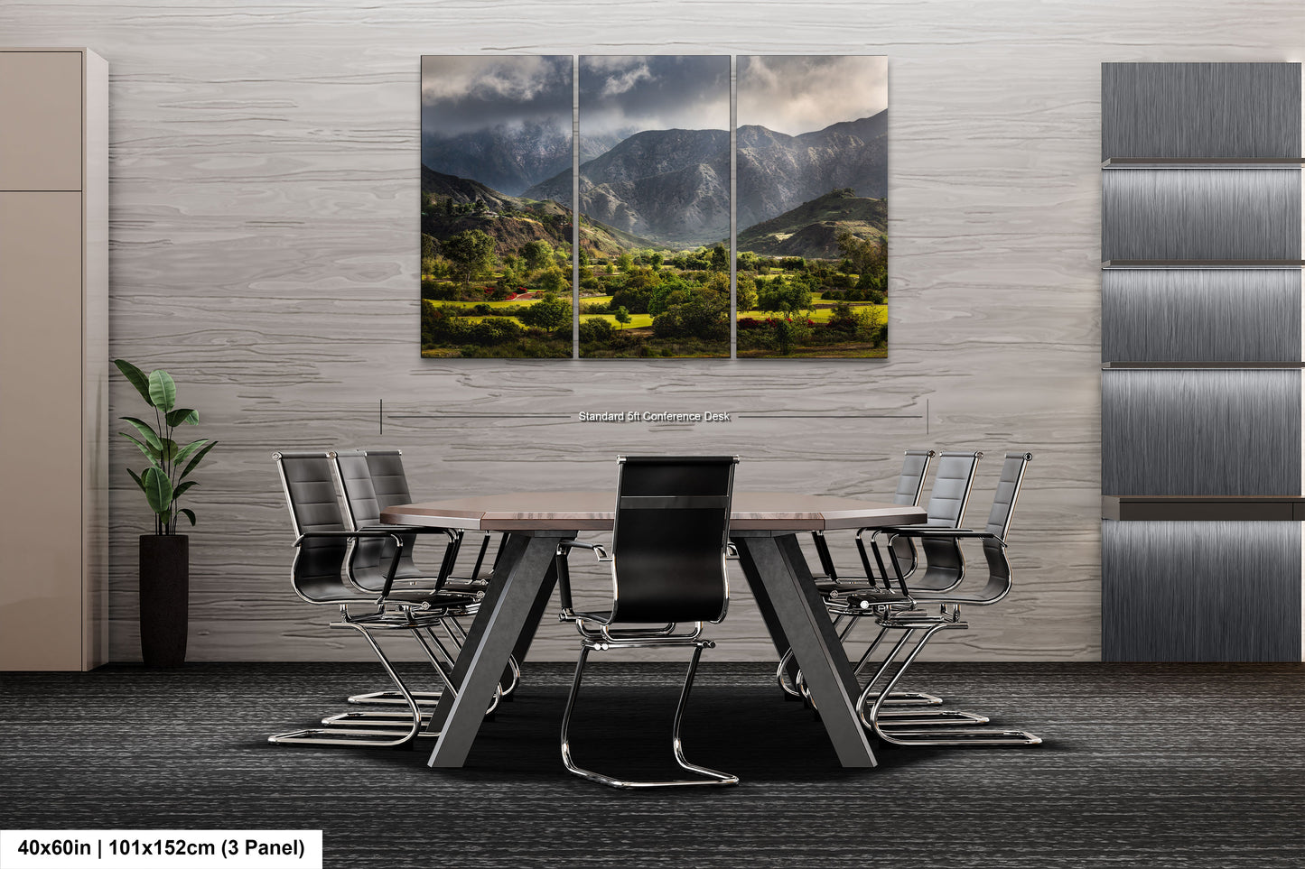 a dining room with a table and chairs