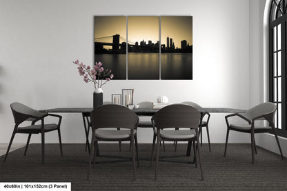 a dining room with a table and chairs