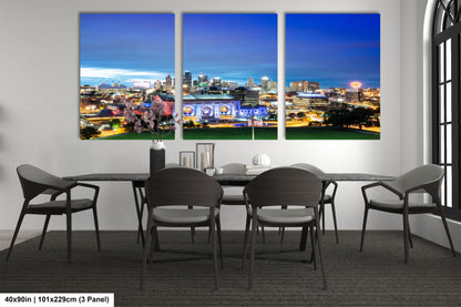 a dining room with a table and chairs