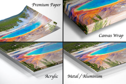 a series of four images showing different layers of paint