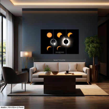 a living room filled with furniture and a painting on the wall