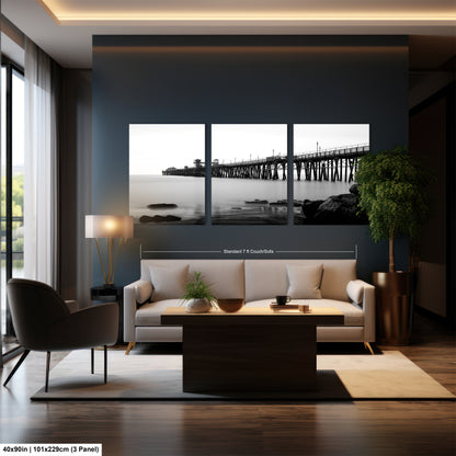 a living room filled with furniture and a large window