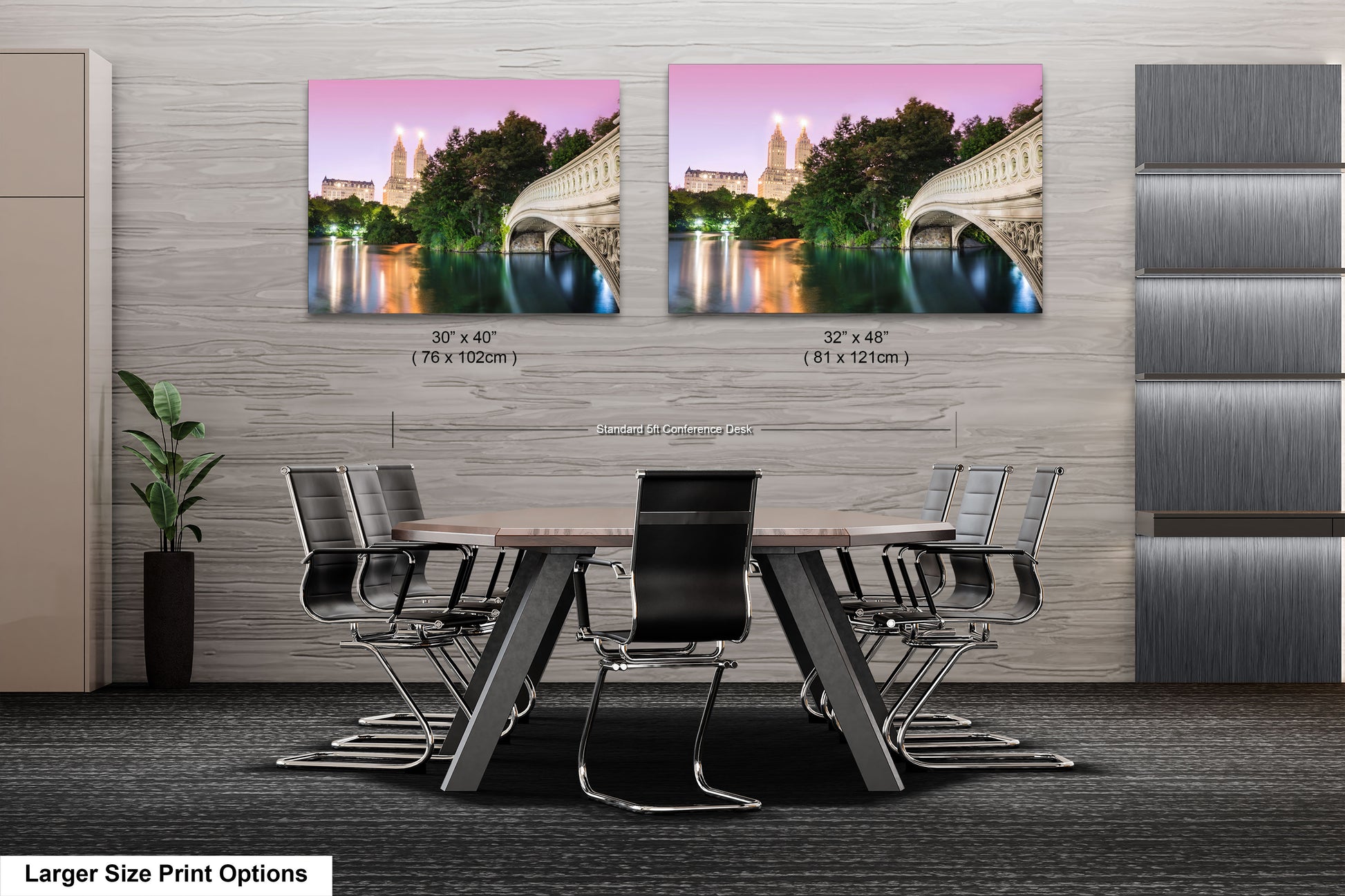 a dining room with a table and chairs