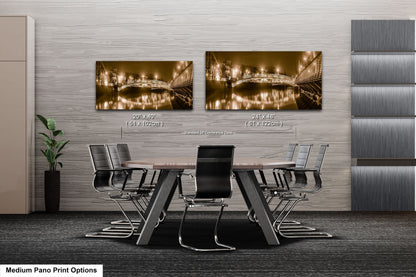 a dining room with a table and chairs