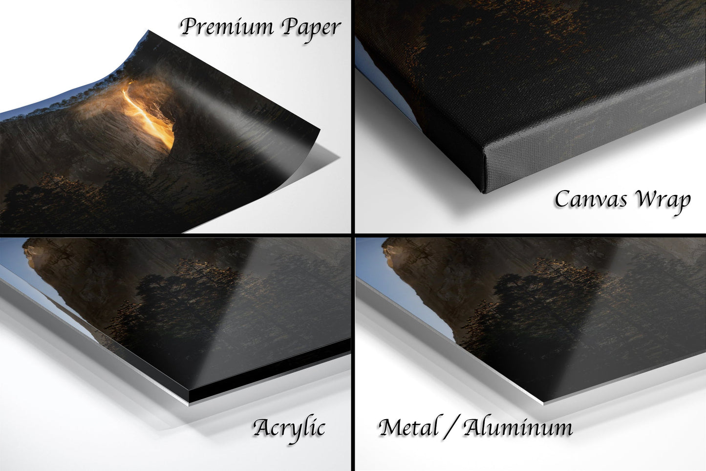 a series of photos showing the different stages of a fire