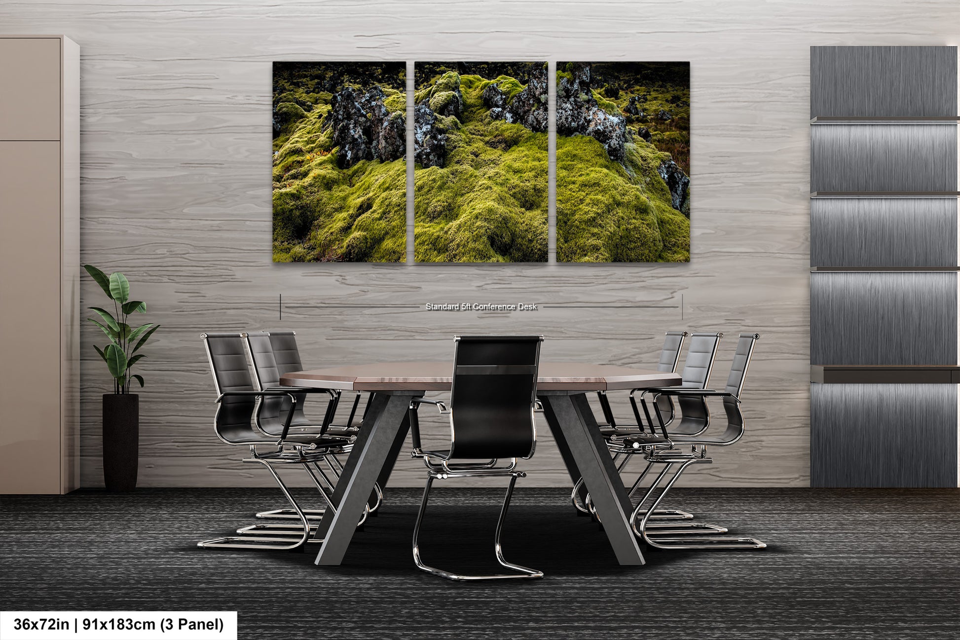 a dining room with a table and chairs