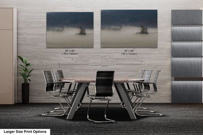 a conference room with a long table and chairs