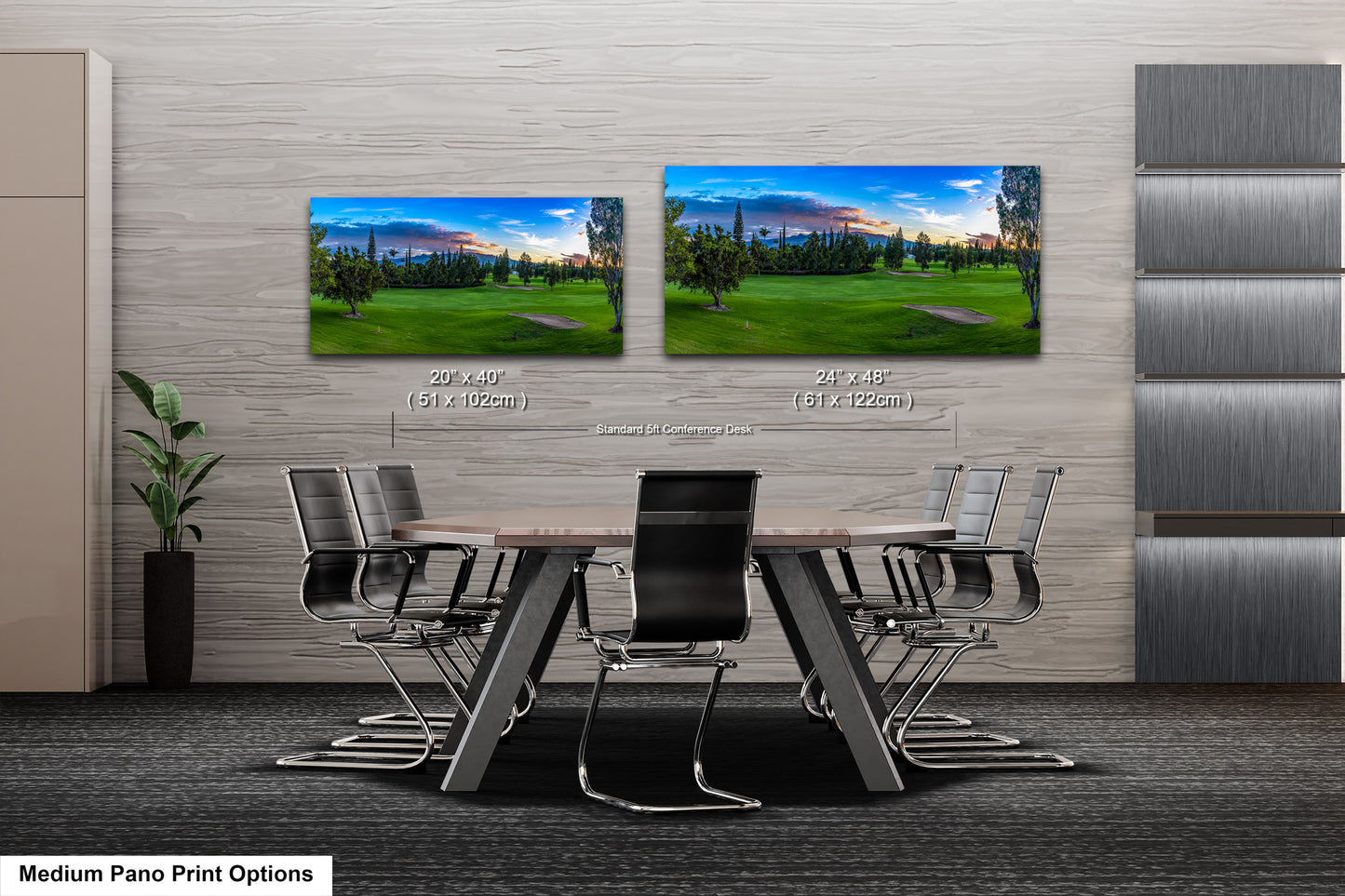a dining room with a table and chairs