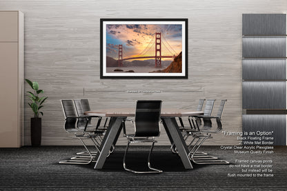 a picture of the golden gate bridge in san francisco