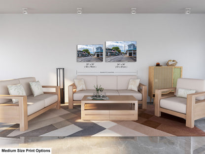 a living room with two couches and a coffee table