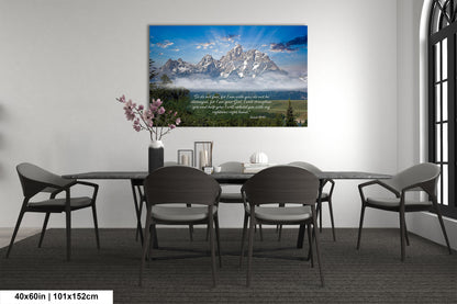 a dining room with a table and chairs