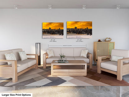 a living room with two couches and a coffee table