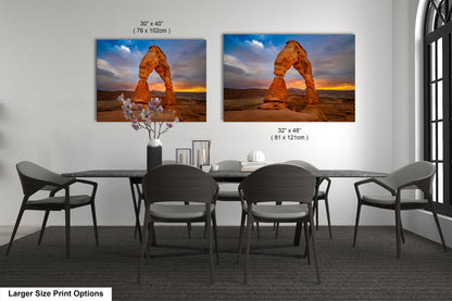 a dining room with a table and chairs